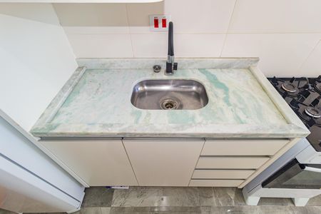 Detalhe - Cozinha de apartamento para alugar com 2 quartos, 37m² em Vila Regente Feijó, São Paulo