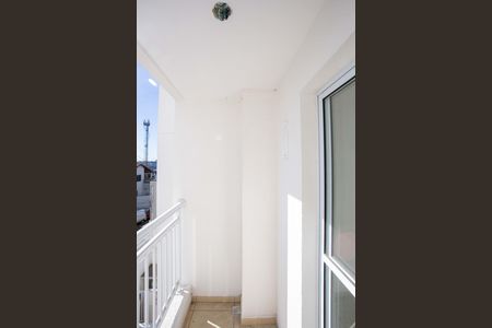 Varanda da Sala de apartamento à venda com 2 quartos, 51m² em Vila Maria Leonor, Diadema