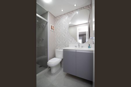 Apartamento à venda com 67m², 2 quartos e 1 vagaBanheiro da Suíte