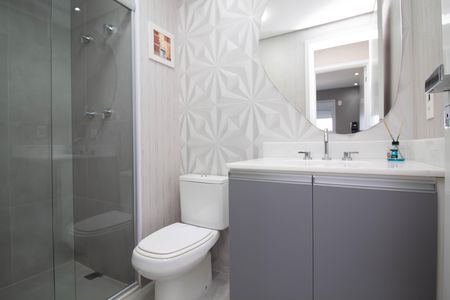 Apartamento à venda com 67m², 2 quartos e 1 vagaBanheiro Social