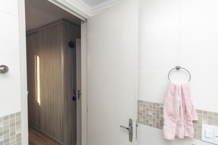 Banheiro da Suíte 1 de apartamento à venda com 3 quartos, 63m² em Vila Endres, Guarulhos