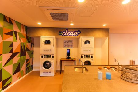 Studio para alugar com 43m², 1 quarto e sem vaga Studio para alugar com 43m², 1 quarto e sem vagaLavanderia