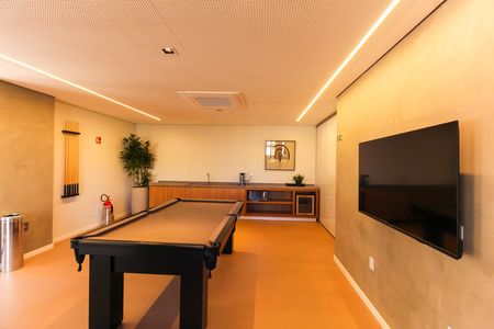 Studio para alugar com 43m², 1 quarto e sem vaga Studio para alugar com 43m², 1 quarto e sem vagaSala de Jogos