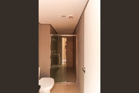 Studio para alugar com 43m², 1 quarto e sem vaga Studio para alugar com 43m², 1 quarto e sem vagaBanheiro