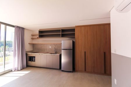 Studio para alugar com 43m², 1 quarto e sem vaga Studio para alugar com 43m², 1 quarto e sem vagaSala/Quarto