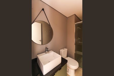 Studio para alugar com 43m², 1 quarto e sem vaga Studio para alugar com 43m², 1 quarto e sem vagaBanheiro