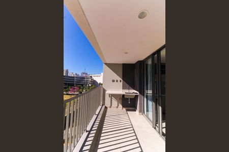 Studio para alugar com 43m², 1 quarto e sem vaga Studio para alugar com 43m², 1 quarto e sem vagaVaranda