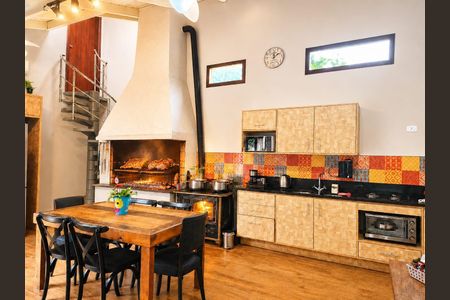 Cozinha de casa para alugar com 1 quarto, 90m² em Vera Cruz, Gravataí