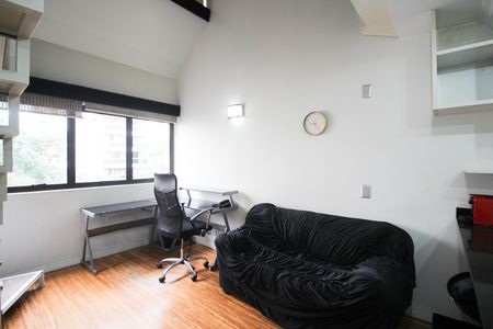 Sala de apartamento para alugar com 1 quarto, 38m² em Moema, São Paulo