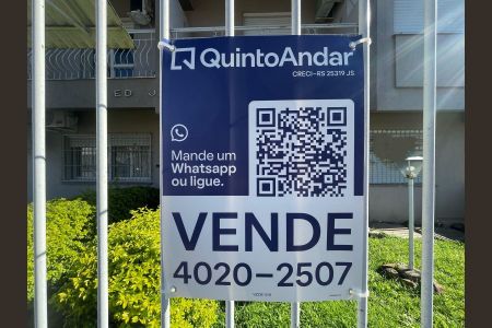 Placa instalada em 17/06/2026 - Cod.VZOE-319 de apartamento à venda com 2 quartos, 62m² em Pátria Nova, Novo Hamburgo