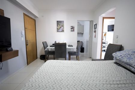 Sala de apartamento para alugar com 2 quartos, 50m² em Vila Eldizia, Santo André
