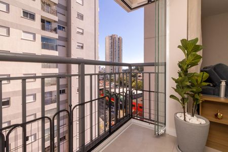Apartamento à venda com 38m², 1 quarto e 1 vaga Apartamento à venda com 38m², 1 quarto e 1 vagaVaranda da Sala vista