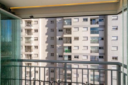 Apartamento à venda com 38m², 1 quarto e 1 vaga Apartamento à venda com 38m², 1 quarto e 1 vagaVaranda da Sala vista