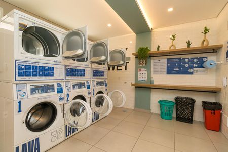 Apartamento à venda com 38m², 1 quarto e 1 vaga Apartamento à venda com 38m², 1 quarto e 1 vagaLavanderia