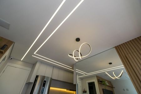 Apartamento à venda com 38m², 1 quarto e 1 vaga Apartamento à venda com 38m², 1 quarto e 1 vagaDetalhe da iluminação