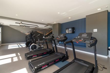 Apartamento à venda com 38m², 1 quarto e 1 vaga Apartamento à venda com 38m², 1 quarto e 1 vagaÁrea comum - Academia