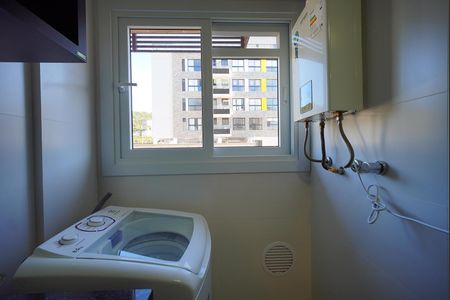 Área de Serviço de kitnet/studio para alugar com 1 quarto, 31m² em Trindade, Florianópolis