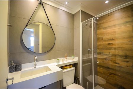 Apartamento para alugar com 49m², 2 quartos e 1 vaga Apartamento para alugar com 49m², 2 quartos e 1 vagaBanheiro