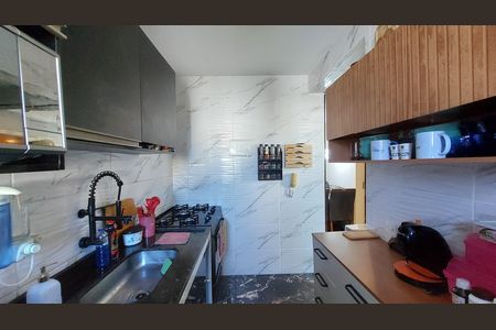 Cozinha de apartamento para alugar com 2 quartos, 44m² em Cabuçu, Nova Iguaçu