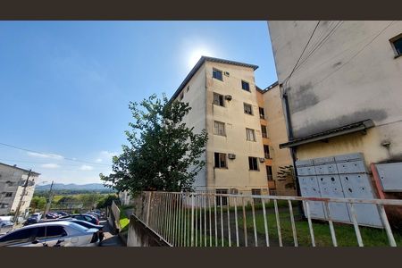 Fachada do Bloco de apartamento para alugar com 2 quartos, 44m² em Cabuçu, Nova Iguaçu