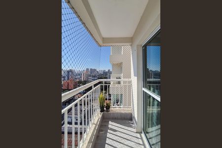 Varanda da Sala de apartamento para alugar com 2 quartos, 57m² em Vila Dusi, São Bernardo do Campo