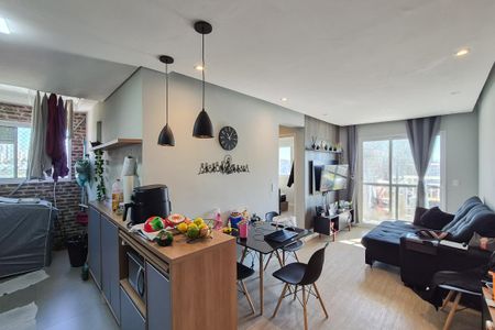 Sala de apartamento para alugar com 2 quartos, 57m² em Vila Dusi, São Bernardo do Campo