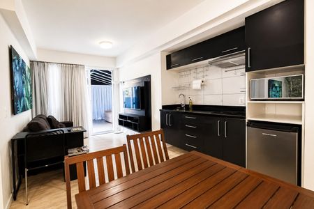 Sala de apartamento para alugar com 1 quarto, 88m² em Consolação, São Paulo