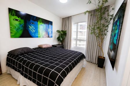 Dormitório 1 de apartamento para alugar com 1 quarto, 88m² em Consolação, São Paulo