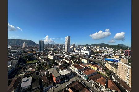 Vista da Sacada de apartamento para alugar com 2 quartos, 39m² em Catiapoã, São Vicente