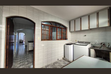 Area de serviço de casa à venda com 3 quartos, 160m² em Jardim Marek, Santo André
