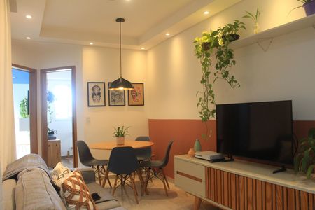 Sala de apartamento à venda com 2 quartos, 46m² em Santa Maria, São Caetano do Sul