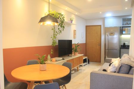 Sala de apartamento à venda com 2 quartos, 46m² em Santa Maria, São Caetano do Sul