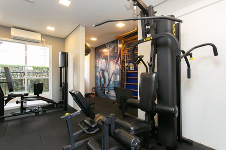 Apartamento à venda com 45m², 2 quartos e 1 vaga Apartamento à venda com 45m², 2 quartos e 1 vagaÁrea comum - Academia
