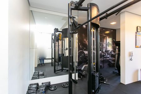 Apartamento à venda com 45m², 2 quartos e 1 vaga Apartamento à venda com 45m², 2 quartos e 1 vagaÁrea comum - Academia