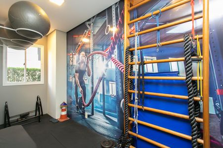 Apartamento à venda com 45m², 2 quartos e 1 vaga Apartamento à venda com 45m², 2 quartos e 1 vagaÁrea comum - Academia