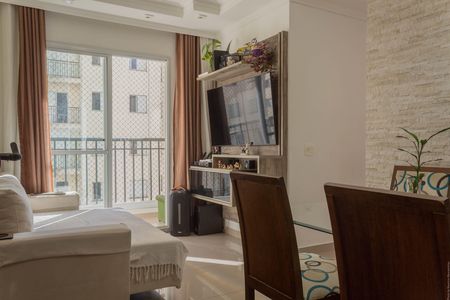 Sala de apartamento para alugar com 3 quartos, 76m² em Nova Petrópolis, São Bernardo do Campo