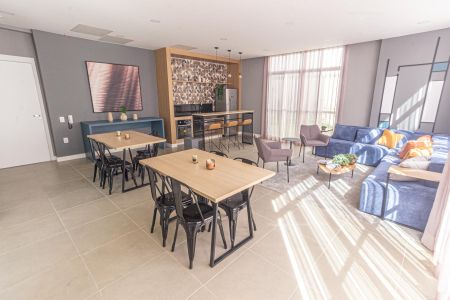 Apartamento à venda com 29m², 1 quarto e sem vaga Apartamento à venda com 29m², 1 quarto e sem vagaÁrea comum - Salão de festas