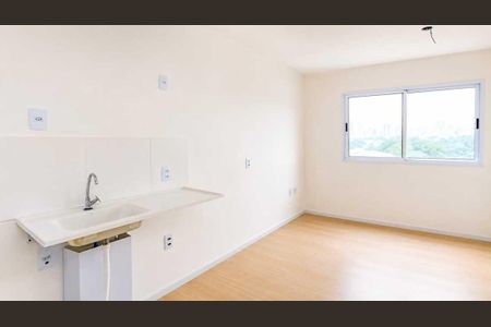 Cozinha de kitnet/studio para alugar com 1 quarto, 17m² em Vila Andrade, São Paulo