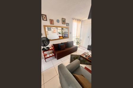 Sala de apartamento à venda com 2 quartos, 42m² em Campo Grande, Rio de Janeiro