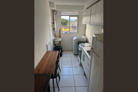 Cozinha de apartamento à venda com 2 quartos, 42m² em Campo Grande, Rio de Janeiro