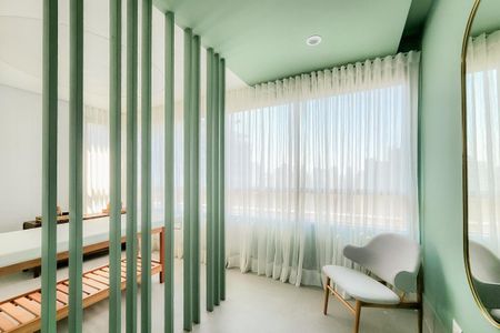 Apartamento para alugar com 32m², 1 quarto e sem vaga Apartamento para alugar com 32m², 1 quarto e sem vagaÁrea comum - Sala de Massagem