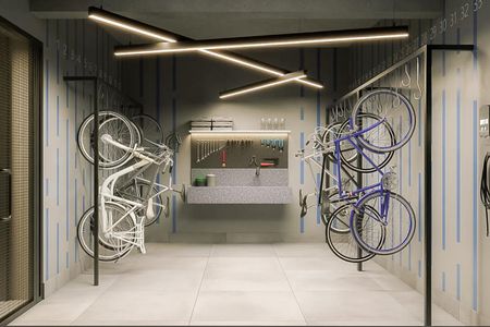Apartamento para alugar com 32m², 1 quarto e sem vaga Apartamento para alugar com 32m², 1 quarto e sem vagaÁrea comum - Bicicletário