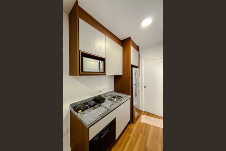 Studio para alugar com 25m², 1 quarto e sem vaga Studio para alugar com 25m², 1 quarto e sem vagaCozinha