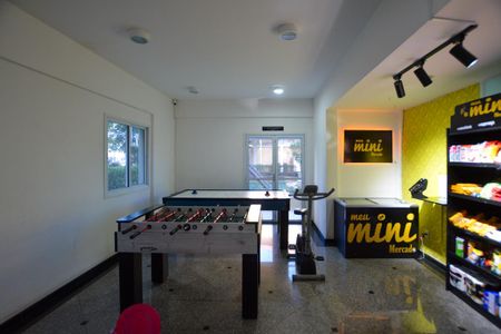 Apartamento para alugar com 58m², 2 quartos e 1 vaga Apartamento para alugar com 58m², 2 quartos e 1 vagaSALA DE JOGOS / MERCADO