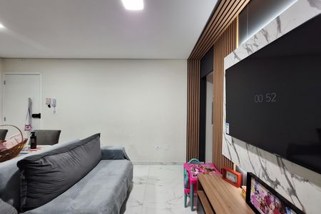 Sala de apartamento à venda com 3 quartos, 70m² em Parque das Nações, Santo André