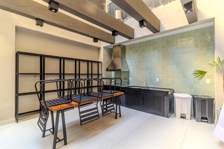 Studio para alugar com 46m², 1 quarto e sem vagaChurrasqueira 2