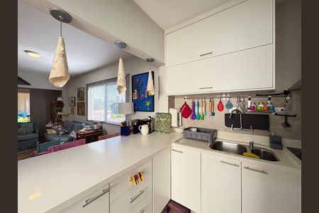 Cozinha de apartamento à venda com 2 quartos, 45m² em Pinheiros, São Paulo