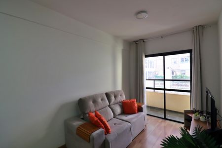 Sala  de apartamento à venda com 2 quartos, 77m² em Vila Euclides, São Bernardo do Campo