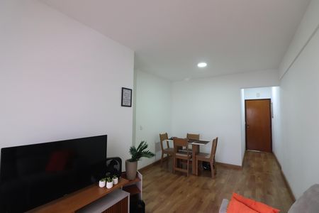 Sala  de apartamento à venda com 2 quartos, 77m² em Vila Euclides, São Bernardo do Campo