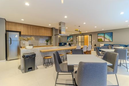 Studio para alugar com 46m², 1 quarto e sem vagaSalão de Festas